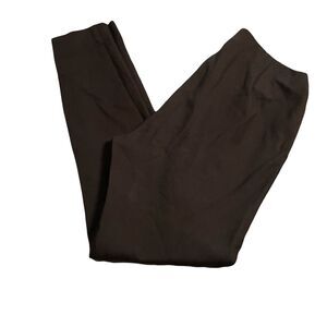 J. Jill Pants Women's Size Small Black Ponte Leggings Stretch Career Office EUC